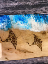 Load image into Gallery viewer, Laser engraved medallion stingrays and turtles