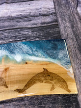 Load image into Gallery viewer, Laser engraved medallion dolphins