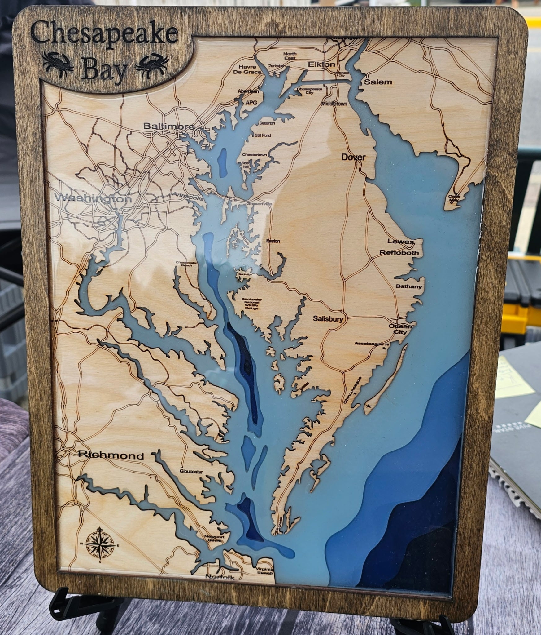 Water Maps – Weathered Dragonfly