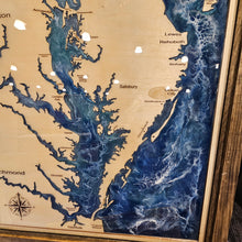 Load image into Gallery viewer, Premium Chesapeake Bay map
