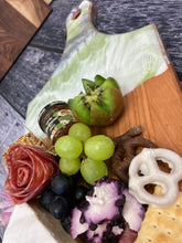 Load image into Gallery viewer, Walnut Classic Serving/Cutting Board in Ocean
