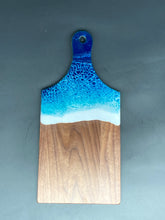 Load image into Gallery viewer, Walnut Classic Serving/Cutting Board in Ocean
