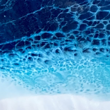 Load image into Gallery viewer, Small  Olive Wood Paddle in Ocean
