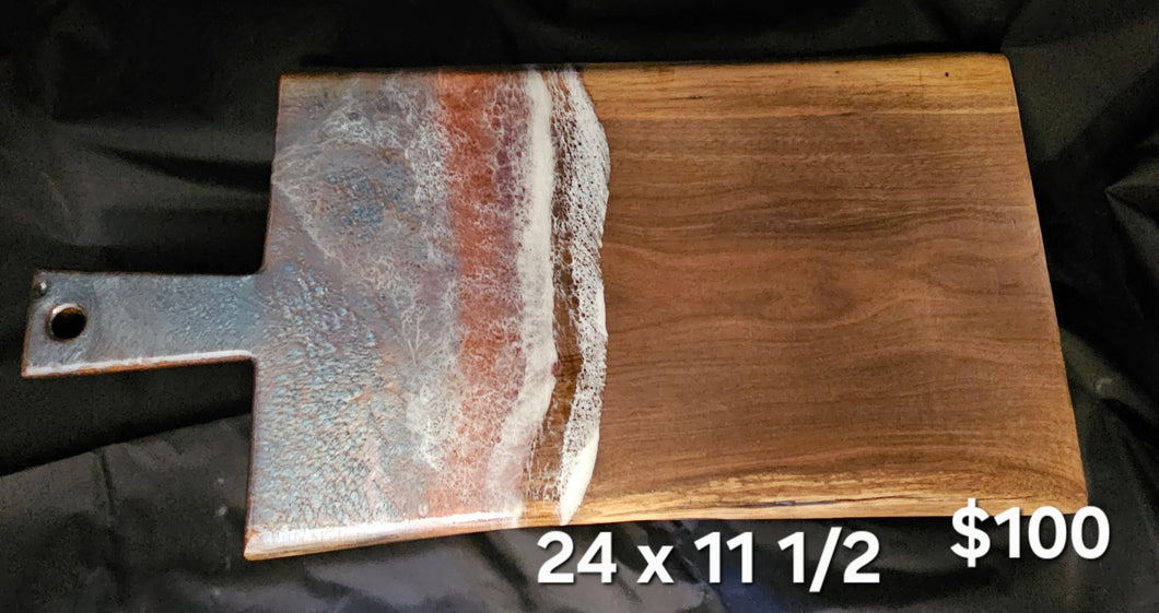 Live edge walnut 
